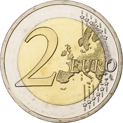 Estonie, 
            
               2 Euro, 
            
               30 ans du drapeau de l'UE