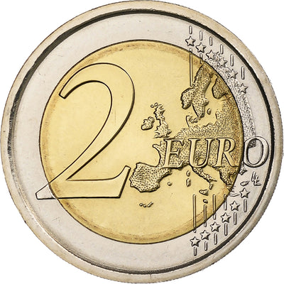 Italie, 
            
               2 Euro, 
            
               30 ans du drapeau de l'UE