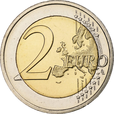 Luxembourg, 
            
               2 Euro, 
            
               30 ans du drapeau de l'UE