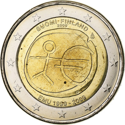 Finlande, 
            
               2 Euro, 
            
               Union économique et monétaire