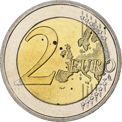 Slovaquie, 
            
               2 Euro, 
            
               Union économique et monétaire