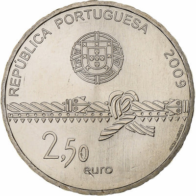 Portugal, 
            
               2-1/2 Euro, 
            
               Unesco World Heritage - Bélem Tower