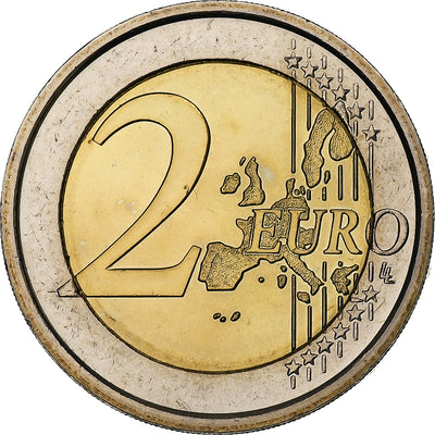 Italie, 
            
               2 Euro, 
            
               European Constitution