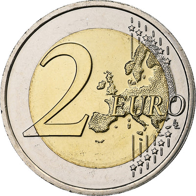 Pays-Bas, 
            
               2 Euro, 
            
               Double portrait