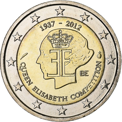 Belgique, 
            
               2 Euro, 
            
               Concours reine Elisabeth