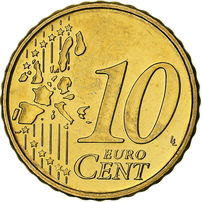 Autriche, 
            
               10 Euro Cent, 
            
               Cathedral Saint Stephen