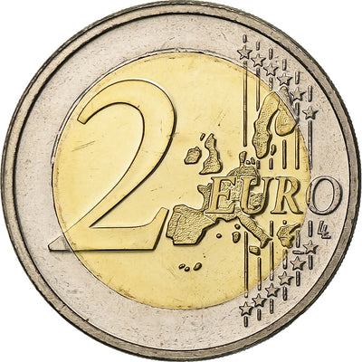 Luxembourg, 
            
               2 Euro, 
            
               Monogramme of Henri I