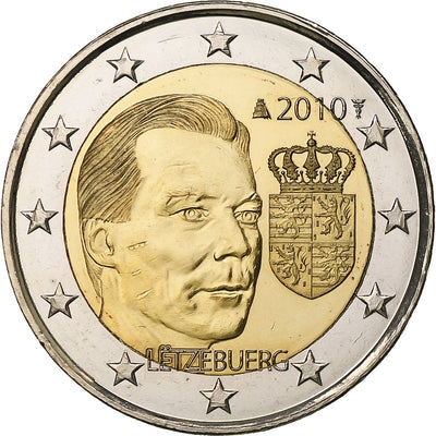 Luxembourg, 
            
               2 Euro, 
            
               Coat of Arms