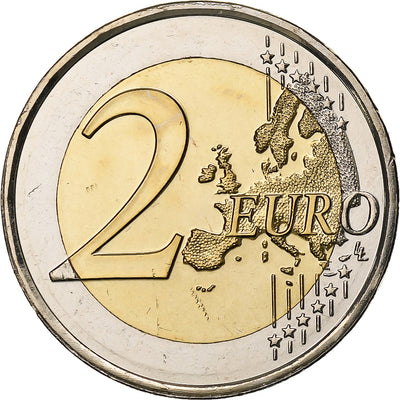 Luxembourg, 
            
               2 Euro, 
            
               Coat of Arms