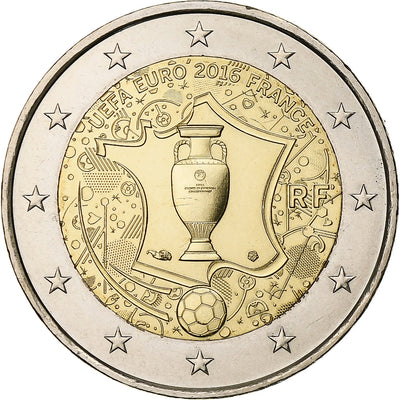 France, 
            
               2 Euro, 
            
               UEFA Euro 2016