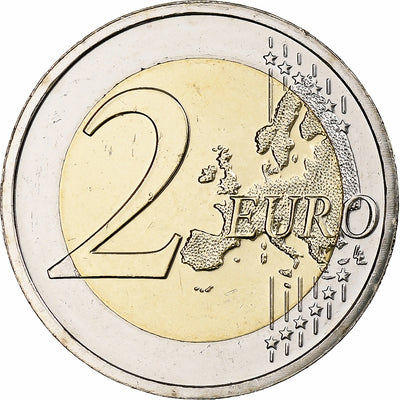 Pays-Bas, 
            
               2 Euro, 
            
               30 ans du drapeau de l'UE