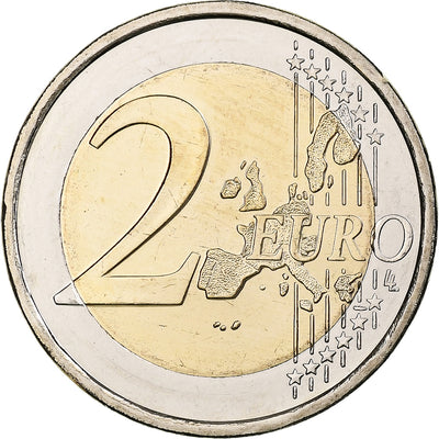 Finlande, 
            
               2 Euro, 
            
               ONU