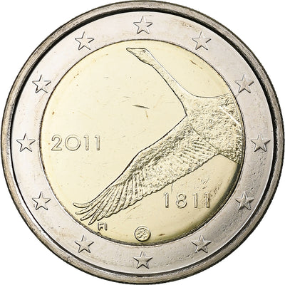 Finlande, 
            
               2 Euro, 
            
               200th Anniversary - National Bank