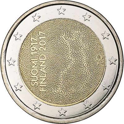 Finlande, 
            
               2 Euro, 
            
               Independence