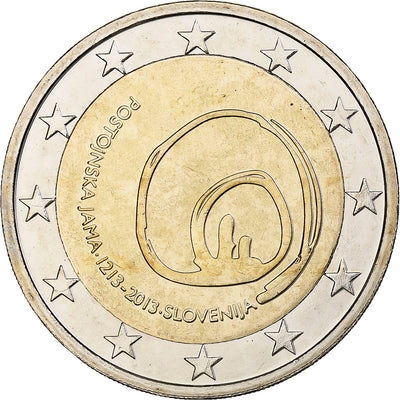 Slovénie, 
            
               2 Euro, 
            
               Postojna