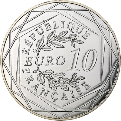 France, 
            
               10 Euro, 
            
               Centenaire de l'Armistice