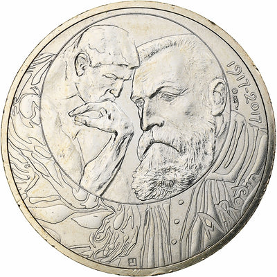 France, 
            
               10 Euro, 
            
               Auguste Rodin