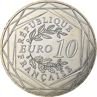 France, 
            
               10 Euro, 
            
               Auguste Rodin