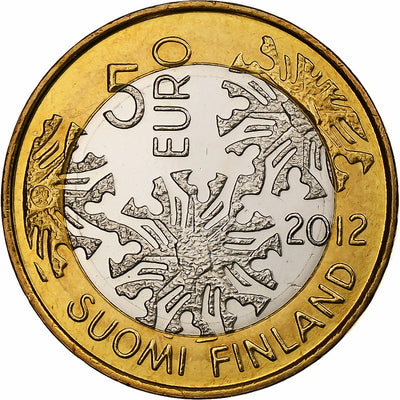 Finlande, 
            
               5 Euro, 
            
               The Nordic Nature - Fauna