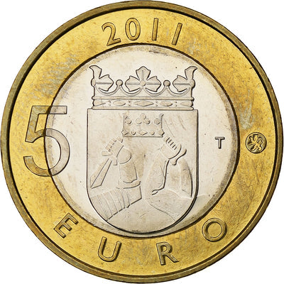 Finlande, 
            
               5 Euro, 
            
               Provinces - Karelia