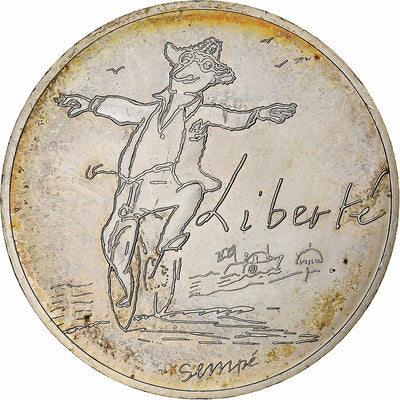 France, 
            
               10 Euro, 
            
               Sempé - Été - Liberté