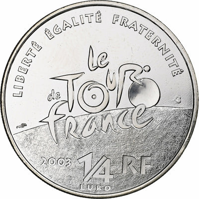 France, 
            
               1/4 Euro, 
            
               Semeuse