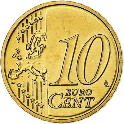 Lettonie, 
            
               10 Centimes, 
            
               2014