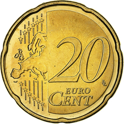 Estonie, 
            
               20 Centimes, 
            
               2011