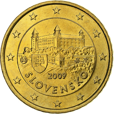 Slovaquie, 
            
               50 Centimes, 
            
               2009