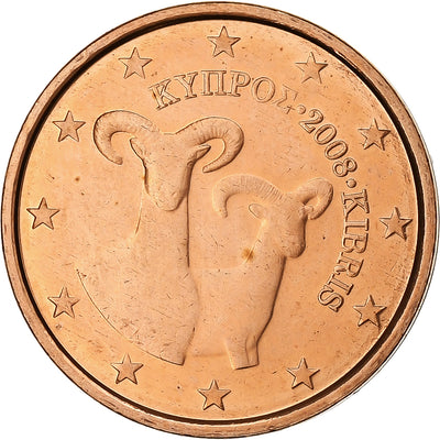 Chypre, 
            
               2 Centimes, 
            
               2008