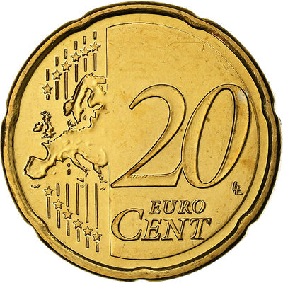 Chypre, 
            
               20 Centimes, 
            
               2008