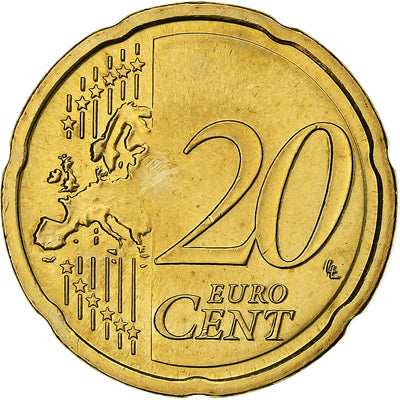 Lituanie, 
            
               20 Centimes, 
            
               2015