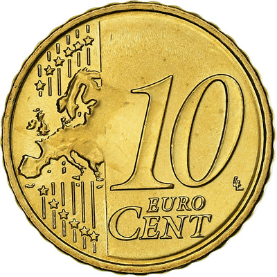 Lituanie, 
            
               10 Centimes, 
            
               2015