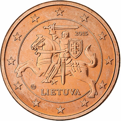 Lituanie, 
            
               5 Centimes, 
            
               2015