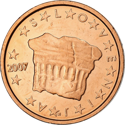 Slovénie, 
            
               2 Centimes, 
            
               2007