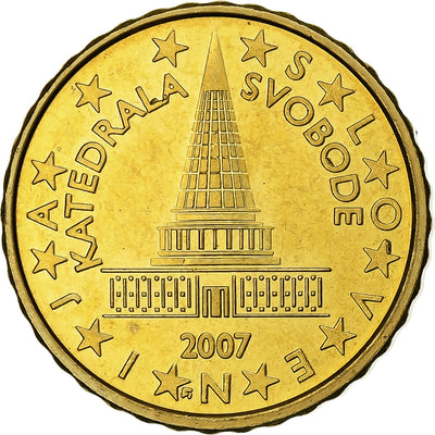 Slovénie, 
            
               10 Centimes, 
            
               2007