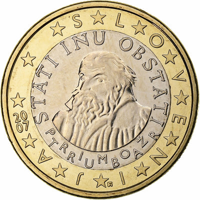 Slovénie, 
            
               Euro, 
            
               2007