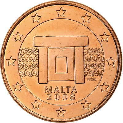 Malte, 
            
               5 Centimes, 
            
               2008