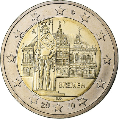 Allemagne, 
            
               2 Euro, 
            
               Bremen