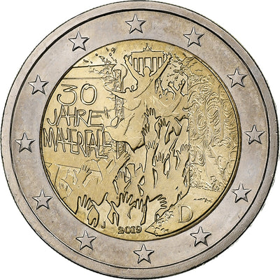 Allemagne, 
            
               2 Euro, 
            
               30th Anniversary