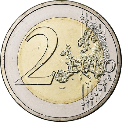 Luxembourg, 
            
               2 Euro, 
            
               15th Anniversary - Accession to the Luxembourg Throne