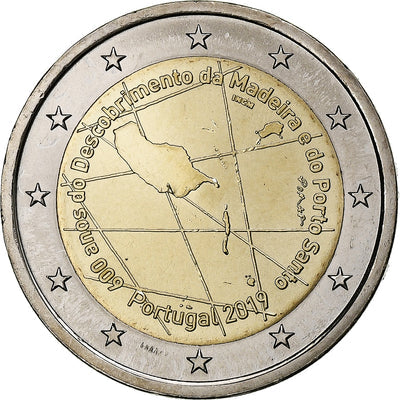 Portugal, 
            
               2 Euro, 
            
               The Madeira archipelago