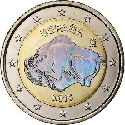 Espagne, 
            
               2 Euro, 
            
               Cave of Altamira