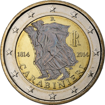 Italie, 
            
               2 Euro, 
            
               Arma dei Carabinieri