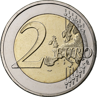 Grèce, 
            
               2 Euro, 
            
               Platonic Academy