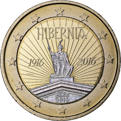 Irlande, 
            
               2 Euro, 
            
               Easter Rising