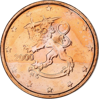 Finlande, 
            
               2 Centimes, 
            
               2000