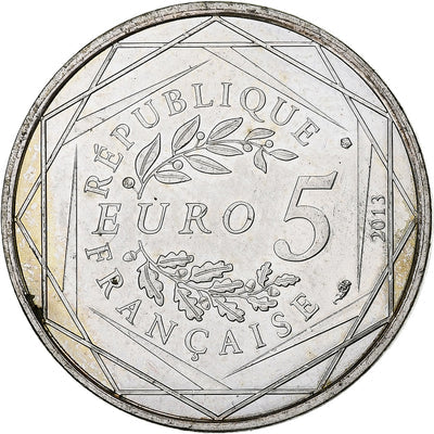 France, 
            
               5 Euro, 
            
               Fraternité