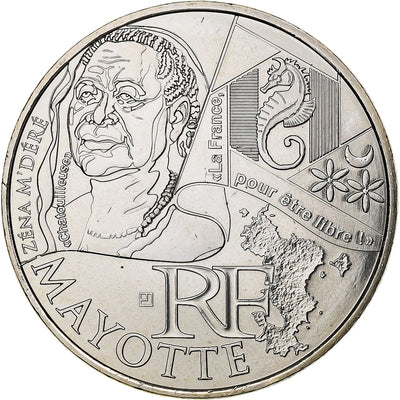 France, 
            
               10 Euro, 
            
               Mayotte