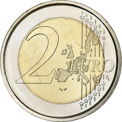 Espagne, 
            
               2 Euro, 
            
               Don Quichotte